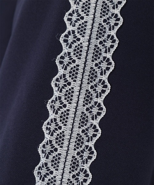 an another angelus（アンアナザーアンジェラス）の「ローズ刺繍トラックジャケット/fint フィント（ブルゾン・レディース・ネイビー/カーキ・FREE）」の15枚目の写真