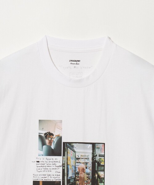 Steven Alan（スティーブンアラン）の「＜JIMA × Steven Alan＞ WTS TEE 4-PHOTO/Tシャツ（Tシャツ/カットソー・メンズ・ホワイト・3/2）」の3枚目の写真