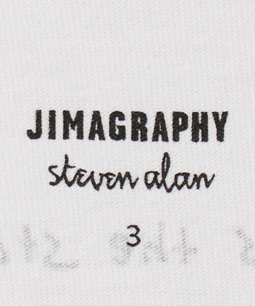 Steven Alan（スティーブンアラン）の「＜JIMA × Steven Alan＞ WTS TEE 4-PHOTO/Tシャツ（Tシャツ/カットソー・メンズ・ホワイト・3/2）」の8枚目の写真
