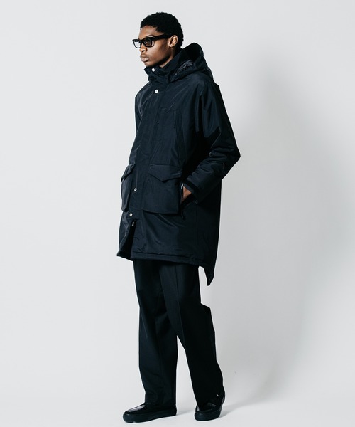 CRIMIE(クライミー)の「3-LAYER LONG WESTERN MODS PARKA COAT(ナイロンジャケット・メンズ・ブラック・XXL/XL/L/M/S)」の11枚目の写真