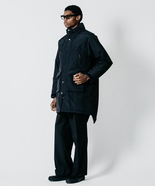 CRIMIE(クライミー)の「3-LAYER LONG WESTERN MODS PARKA COAT(ナイロンジャケット・メンズ・ブラック・XXL/XL/L/M/S)」の12枚目の写真
