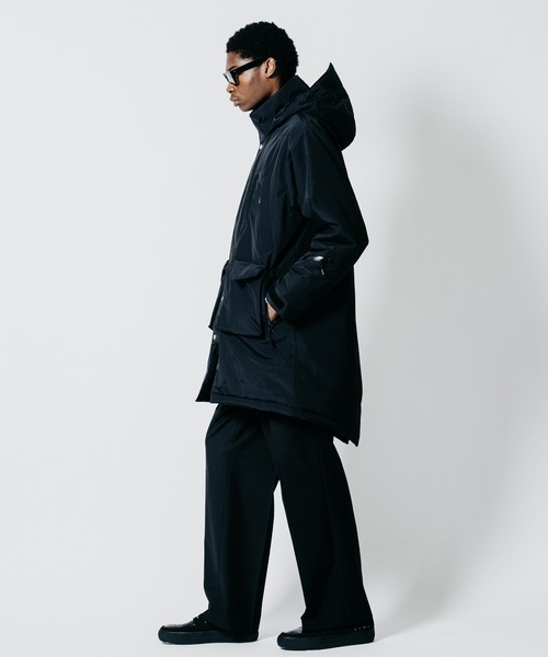 CRIMIE(クライミー)の「3-LAYER LONG WESTERN MODS PARKA COAT(ナイロンジャケット・メンズ・ブラック・XXL/XL/L/M/S)」の13枚目の写真