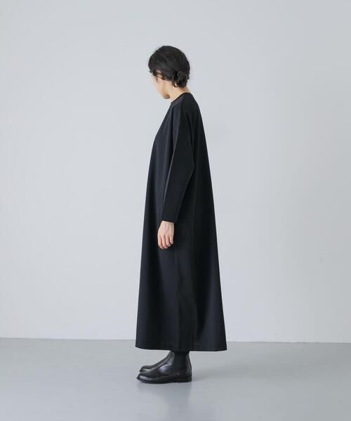 かぐれ(カグレ)の「『2サイズ展開』ストレートワイドカットワンピース(ワンピース・レディース・ブラック・0/1)」の22枚目の写真