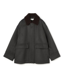 ウールダブルフェイス ショートコート