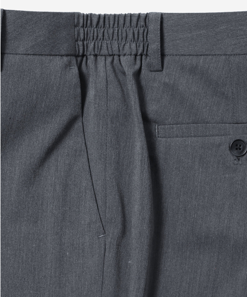 ADHOC(アドホック)の「メンズ TR セミワイドパンツ (CH-GREY) (HC8LP05)(スラックス・メンズ・その他・76/71/81/86)」の6枚目の写真