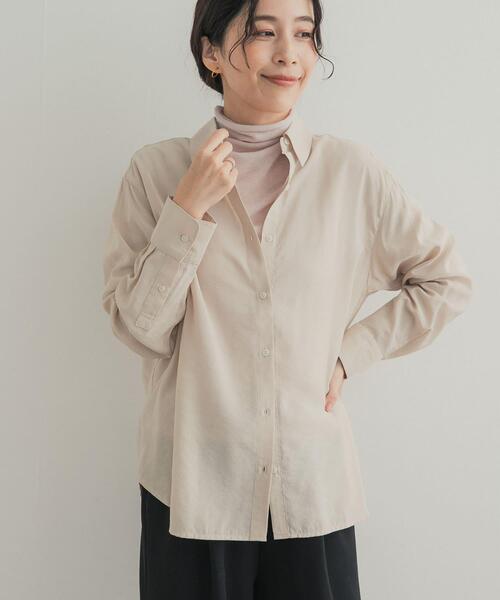 URBAN RESEARCH DOORS(アーバンリサーチドアーズ)の「レーヨン混アソートシャツ(シャツ/ブラウス・レディース・ベージュ系その他/チェック/ストライプ・FREE)」の19枚目の写真