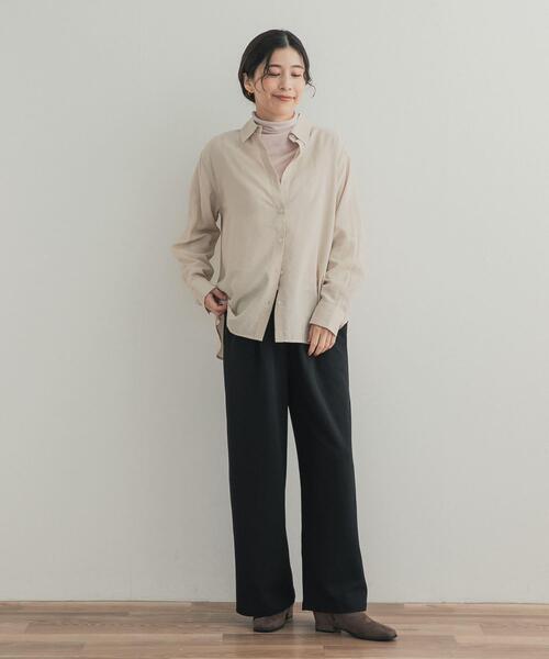 URBAN RESEARCH DOORS(アーバンリサーチドアーズ)の「レーヨン混アソートシャツ(シャツ/ブラウス・レディース・ベージュ系その他/チェック/ストライプ・FREE)」の11枚目の写真