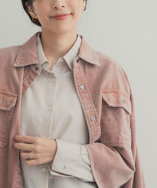 URBAN RESEARCH DOORS(アーバンリサーチドアーズ)の「レーヨン混アソートシャツ(シャツ/ブラウス・レディース・ベージュ系その他/チェック/ストライプ・FREE)」の14枚目の写真