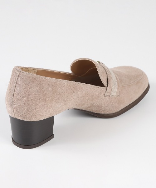 BARCLAY（バークレー）の「BARCLAY（バークレー）4.5cmヒールアップローファー（ローファー・レディース・ベージュ/チョコ/ブラック・22cm/23cm/22.5cm/24.5cm/24cm/23.5cm）」の9枚目の写真