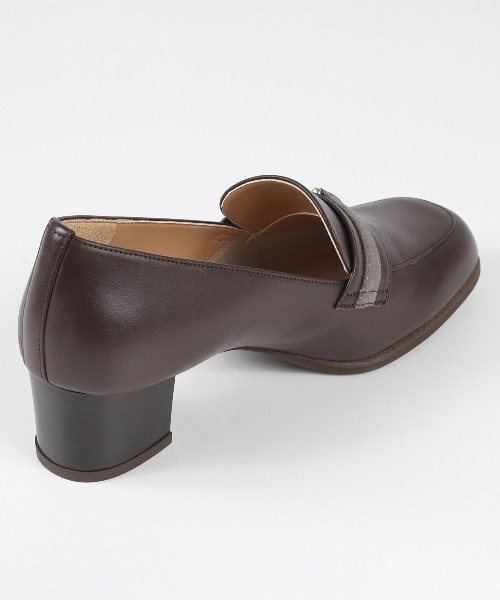 BARCLAY（バークレー）の「BARCLAY（バークレー）4.5cmヒールアップローファー（ローファー・レディース・ベージュ/チョコ/ブラック・22cm/23cm/22.5cm/24.5cm/24cm/23.5cm）」の7枚目の写真