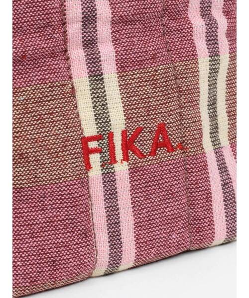 FIKA.(フィーカ)の「Multi-check quilting tote bag(ショルダーバッグ・レディース・ピンク/ミント・FREE)」の16枚目の写真