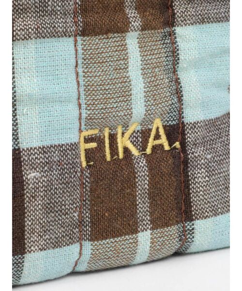 FIKA.(フィーカ)の「Multi-check quilting tote bag(ショルダーバッグ・レディース・ピンク/ミント・FREE)」の17枚目の写真