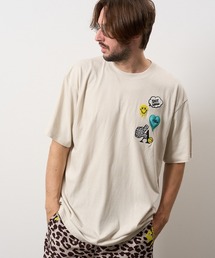 STUD MUFFIN（スタッドマフィン）の「mt10770- 5.6ozコットンジャージー マルチエンブロイダリーSSシャツ(714-02949)（Tシャツ/カットソー）」