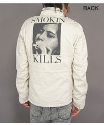 ヒステリックグラマー M-65 フィールドジャケット SMOKIN KILLS HYSTERIC GLAMOUR ヒステリックグラマー M-65 フィールド