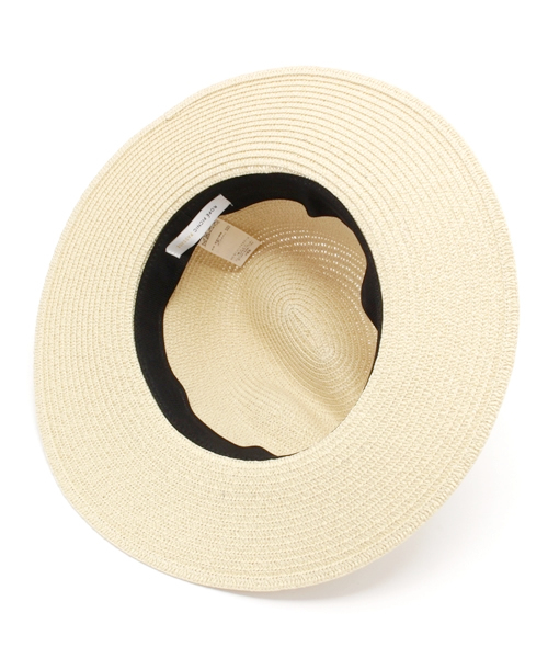 ROPE' PICNIC（ロペピクニック）の「ブレード広円中折ハット（ハット・レディース・ベージュ/オフホワイト/ブラウン・FREE）」の8枚目の写真