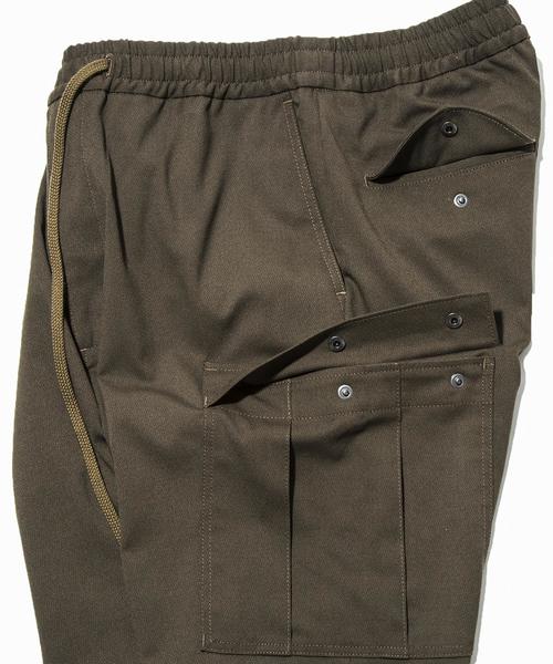 MONKEY TIME（モンキータイム）の「＜monkey time＞ ∴ TR ジョーゼット カーゴ ドロップジョガーパンツ◆（カーゴパンツ・メンズ・ブラック/オリーブ・MEDIUM/LARGE/SMALL/X-LARGE）」の4枚目の写真