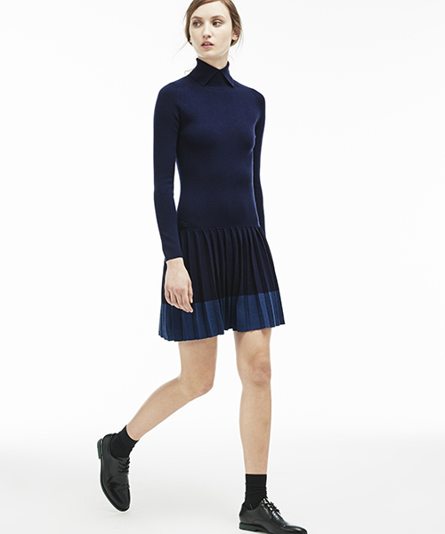 Lacoste ラコステ の ウールブレンドワンピース ワンピース Wear