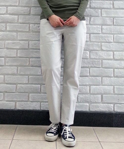 GREEN BOWL（グリーンボウル）の「GREEN BOWL 5Pocket Tapered Pants/グリーンボウルファイブポケットテーパードパンツ（その他パンツ・メンズ・ネイビー/ライトグレー・38/40）」の18枚目の写真