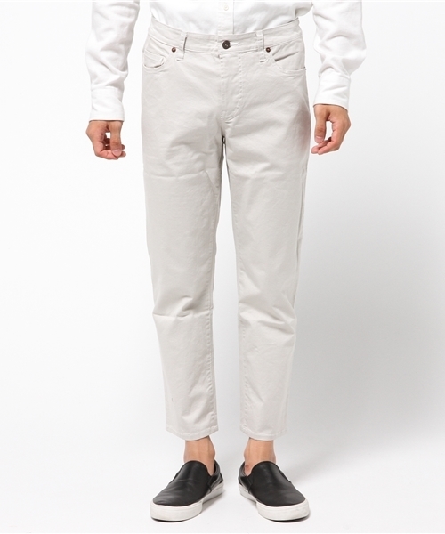 GREEN BOWL（グリーンボウル）の「GREEN BOWL 5Pocket Tapered Pants/グリーンボウルファイブポケットテーパードパンツ（その他パンツ・メンズ・ネイビー/ライトグレー・38/40）」の13枚目の写真