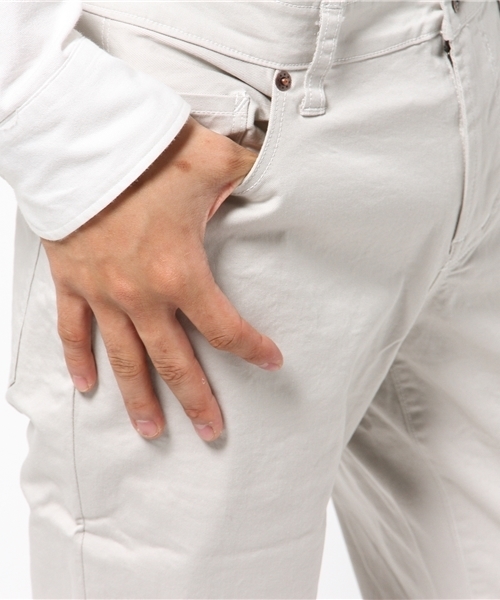 GREEN BOWL（グリーンボウル）の「GREEN BOWL 5Pocket Tapered Pants/グリーンボウルファイブポケットテーパードパンツ（その他パンツ・メンズ・ネイビー/ライトグレー・38/40）」の7枚目の写真