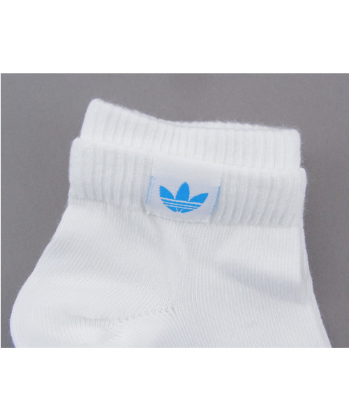 adidas（アディダス）の「TREFOIL SOCK 2P（ソックス/靴下・メンズ・ブラック/ブルー/ネイビー/ピンク・SMALL/LARGE）」の8枚目の写真