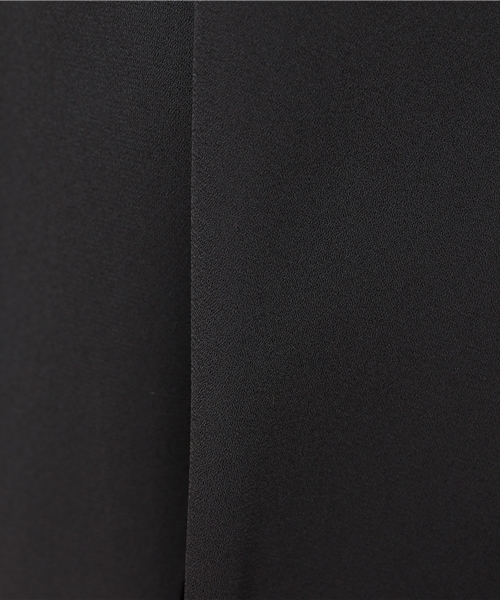 reca(レカ)の「7分袖スキッパーシフォンシャツ(シャツ/ブラウス・レディース・ブラック/カーキ/レッド/オフホワイト・M)」の5枚目の写真