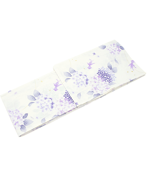 ボヌールセゾン浴衣セット　紫陽花　金魚 bonheur saisons（ボヌールセゾン）の「浴衣3点セット 紫陽花と