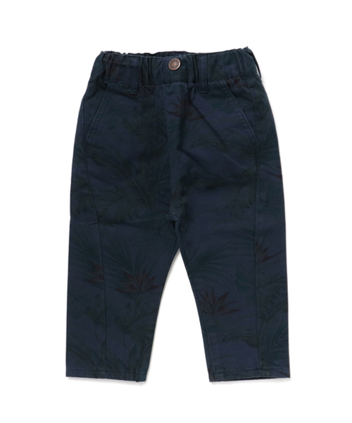 RUGGEDWORKS(ラゲッドワークス)の「ヤシ柄テーパードロングパンツ(その他パンツ・キッズ・カーキオリーブ/ベージュ/ネイビー・90cm/120cm/100cm/140cm/110cm/130cm/80cm)」の1枚目の写真