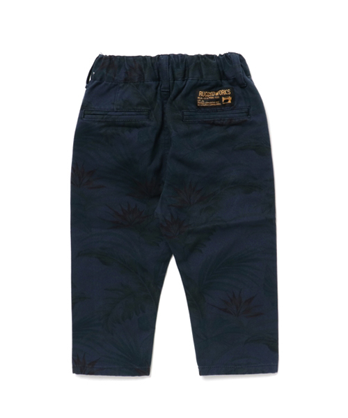 RUGGEDWORKS(ラゲッドワークス)の「ヤシ柄テーパードロングパンツ(その他パンツ・キッズ・カーキオリーブ/ベージュ/ネイビー・90cm/120cm/100cm/140cm/110cm/130cm/80cm)」の4枚目の写真