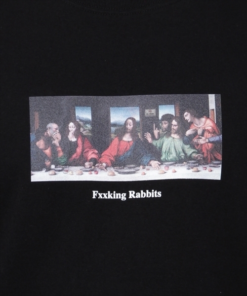 FR2（エフアールツー）の「Last Supper クルーネックTシャツ（Tシャツ/カットソー・メンズ・ブラック/ホワイト・M/L/S/XL）」の3枚目の写真