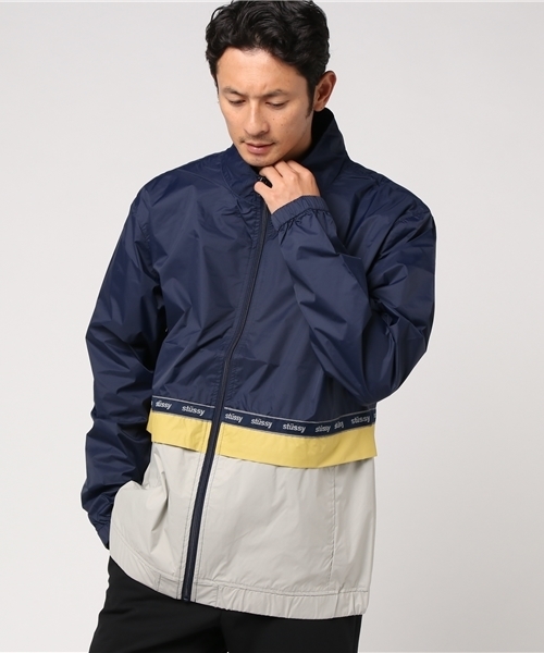 Stussy nylon warm up jacket Clearance