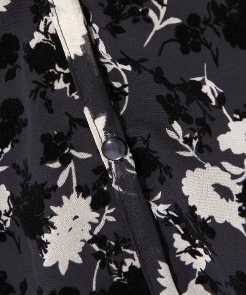 niko and...(ニコアンド)の「フラワーフロッキーワンピース【niko and ...】(ワンピース・レディース・ネイビー/カーキ・MEDIUM/LARGE)」の11枚目の写真