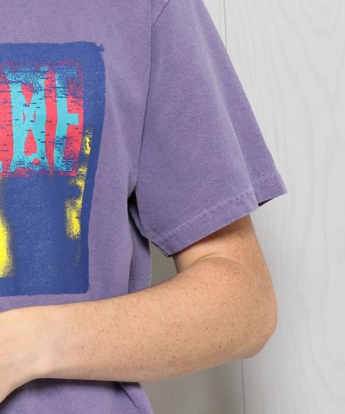 C.E(シーイー)の「<C.E>CXE T-SHIRT/Tシャツ(Tシャツ/カットソー・メンズ・パープル・MEDIUM/X-LARGE/LARGE)」の6枚目の写真