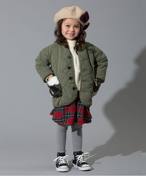 apres les cours（アプレレクール）の「ソックス＆レギンスセパレートタイツ（タイツ/ストッキング・キッズ・ネイビー/ワインレッド/グレー・90/100/120/140）」の4枚目の写真