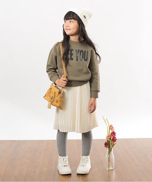 apres les cours（アプレレクール）の「ソックス＆レギンスセパレートタイツ（タイツ/ストッキング・キッズ・ネイビー/ワインレッド/グレー・90/100/120/140）」の5枚目の写真