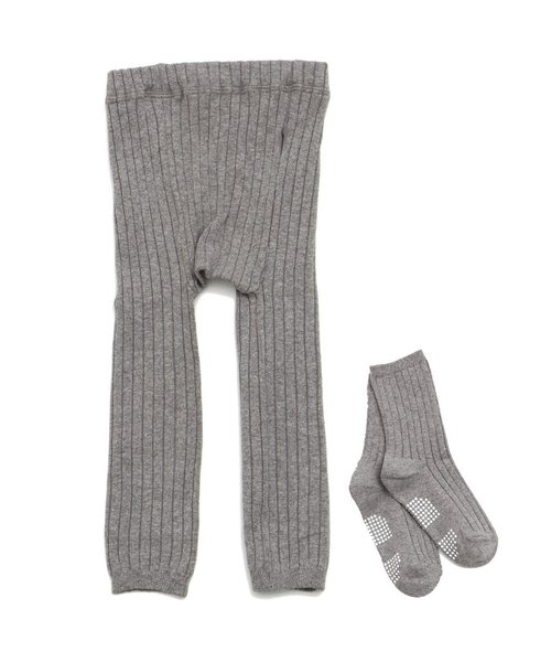 apres les cours（アプレレクール）の「ソックス＆レギンスセパレートタイツ（タイツ/ストッキング・キッズ・ネイビー/ワインレッド/グレー・90/100/120/140）」の7枚目の写真