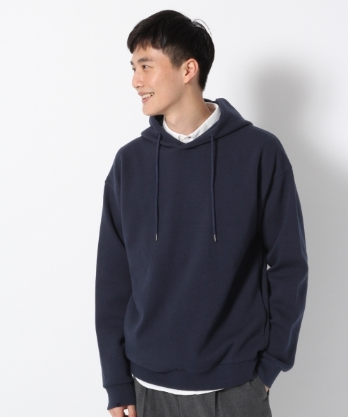 GLOBAL WORK(グローバルワーク)の「ダンボールニットスウェットパーカー/765446(パーカー・メンズ・ネイビー/グレー/オレンジ系その他・SMALL/MEDIUM/LARGE/X-LARGE)」の3枚目の写真