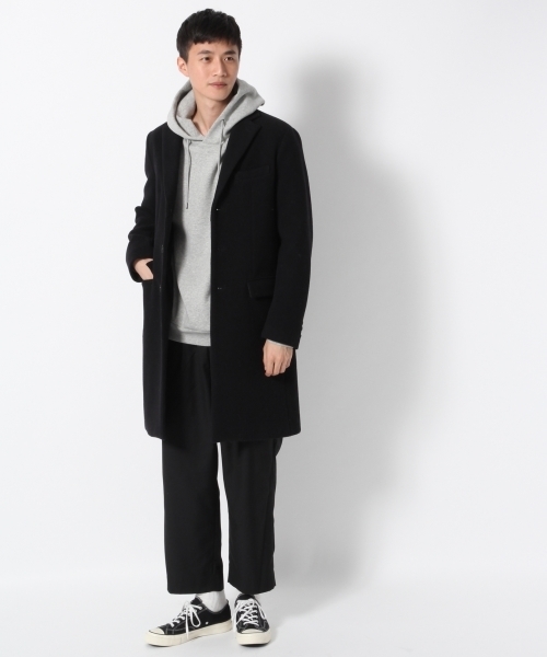 GLOBAL WORK(グローバルワーク)の「ダンボールニットスウェットパーカー/765446(パーカー・メンズ・ネイビー/グレー/オレンジ系その他・SMALL/MEDIUM/LARGE/X-LARGE)」の4枚目の写真