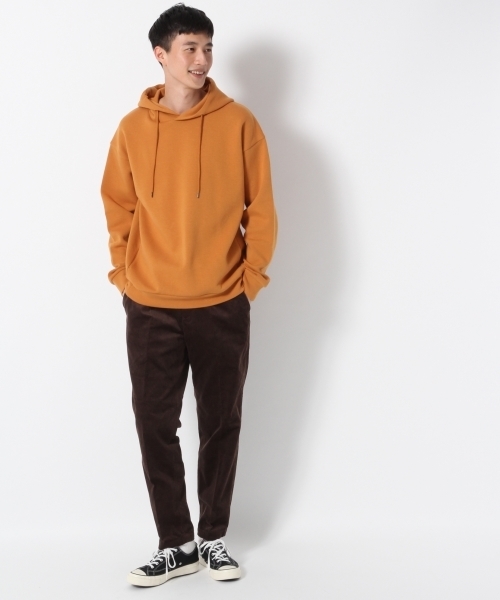 GLOBAL WORK(グローバルワーク)の「ダンボールニットスウェットパーカー/765446(パーカー・メンズ・ネイビー/グレー/オレンジ系その他・SMALL/MEDIUM/LARGE/X-LARGE)」の9枚目の写真