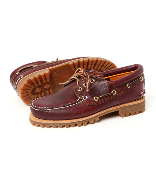 Timberland(ティンバーランド)の「3-EYELET CLASSIC RUGSOLE 50009(ブーツ・メンズ・バーガンディー・7h/8/8h/9/9h/7/10/11/10h)」の1枚目の写真