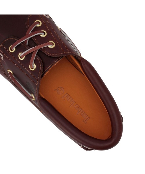 Timberland(ティンバーランド)の「3-EYELET CLASSIC RUGSOLE 50009(ブーツ・メンズ・バーガンディー・7h/8/8h/9/9h/7/10/11/10h)」の7枚目の写真