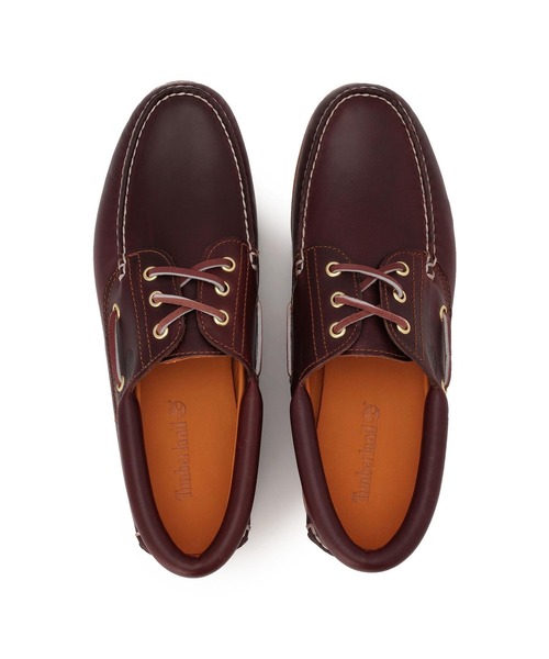 Timberland(ティンバーランド)の「3-EYELET CLASSIC RUGSOLE 50009(ブーツ・メンズ・バーガンディー・7h/8/8h/9/9h/7/10/11/10h)」の5枚目の写真
