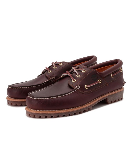 Timberland(ティンバーランド)の「3-EYELET CLASSIC RUGSOLE 50009(ブーツ・メンズ・バーガンディー・7h/8/8h/9/9h/7/10/11/10h)」の4枚目の写真