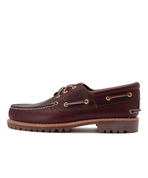 Timberland(ティンバーランド)の「3-EYELET CLASSIC RUGSOLE 50009(ブーツ・メンズ・バーガンディー・7h/8/8h/9/9h/7/10/11/10h)」の2枚目の写真