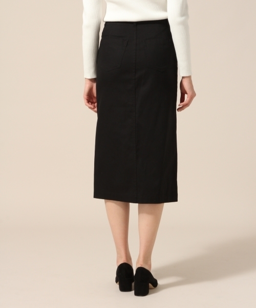 LOWRYS FARM（ローリーズファーム）の「オックスカラータイトスカート　783431 （スカート・レディース・ブラック/オレンジ/ライラック/ベージュ・MEDIUM/LARGE）」の9枚目の写真