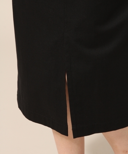 LOWRYS FARM（ローリーズファーム）の「オックスカラータイトスカート　783431 （スカート・レディース・ブラック/オレンジ/ライラック/ベージュ・MEDIUM/LARGE）」の6枚目の写真