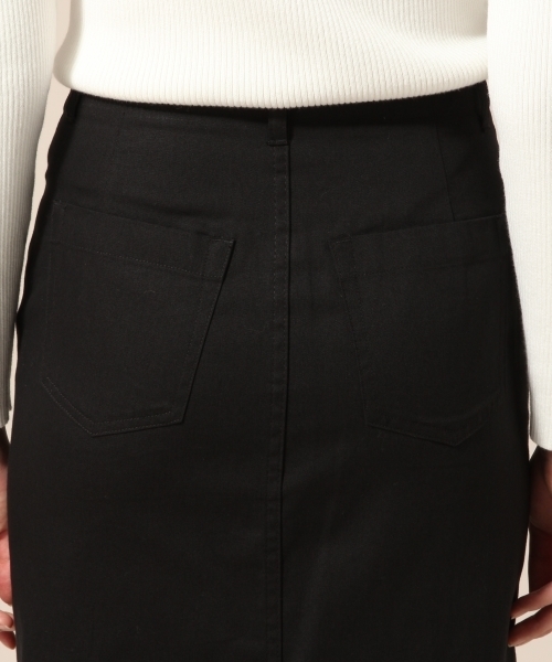 LOWRYS FARM（ローリーズファーム）の「オックスカラータイトスカート　783431 （スカート・レディース・ブラック/オレンジ/ライラック/ベージュ・MEDIUM/LARGE）」の5枚目の写真