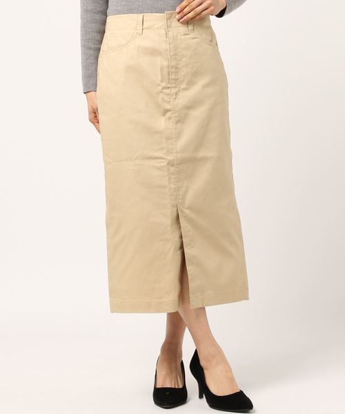 LOWRYS FARM（ローリーズファーム）の「オックスカラータイトスカート　783431 （スカート・レディース・ブラック/オレンジ/ライラック/ベージュ・MEDIUM/LARGE）」の16枚目の写真