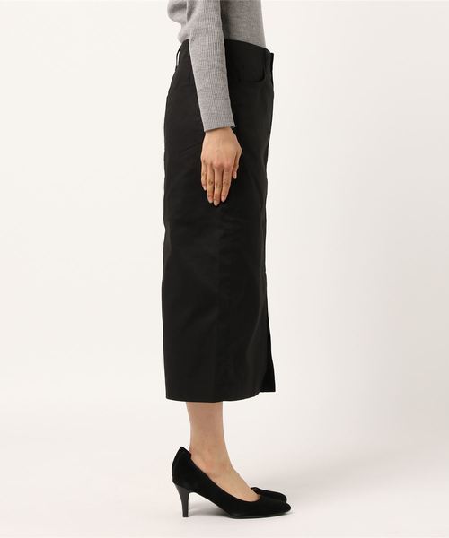 LOWRYS FARM（ローリーズファーム）の「オックスカラータイトスカート　783431 （スカート・レディース・ブラック/オレンジ/ライラック/ベージュ・MEDIUM/LARGE）」の13枚目の写真