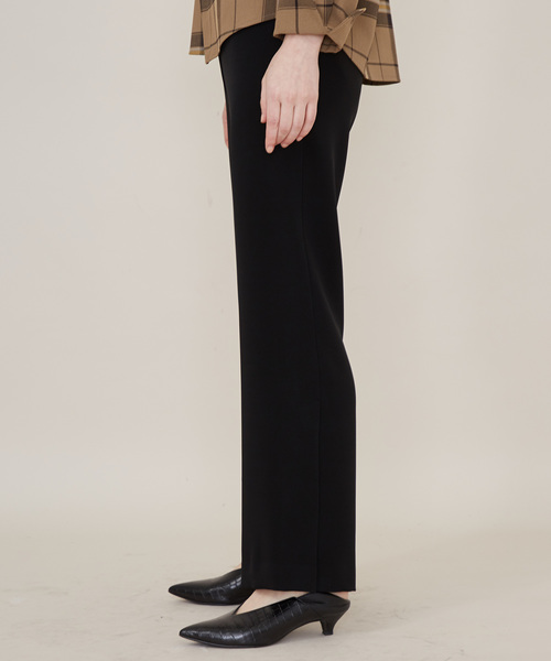 STUDIOUS（ステュディオス）の「ツイルフレアパンツ（その他パンツ・レディース・ブラック・1/0）」の2枚目の写真